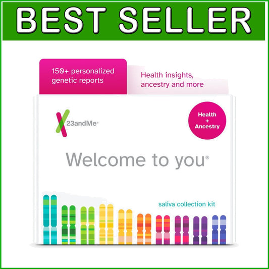 Genetic DNA Analysis Kit: Wellness Traits, Health Risks, and Ancestry Access