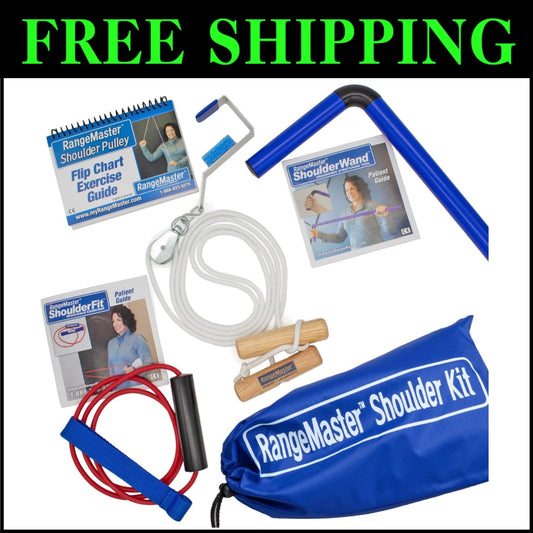 Complete Shoulder Therapy Kit: Adjustable Rehab Tools for Home Recovery