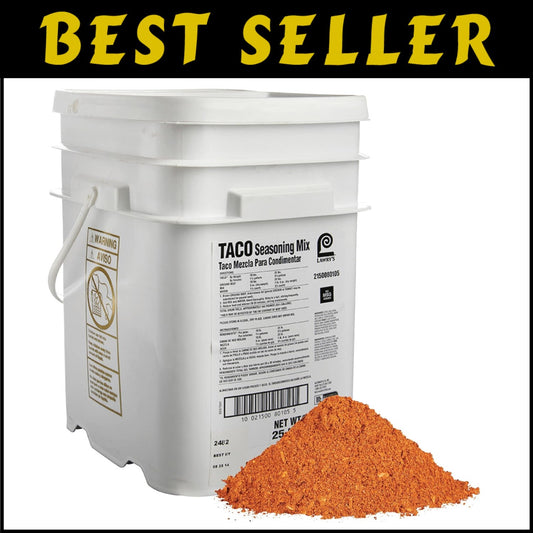 Kosher 25 lb Taco Seasoning Mix – Premium Quality for Your Culinary Creations