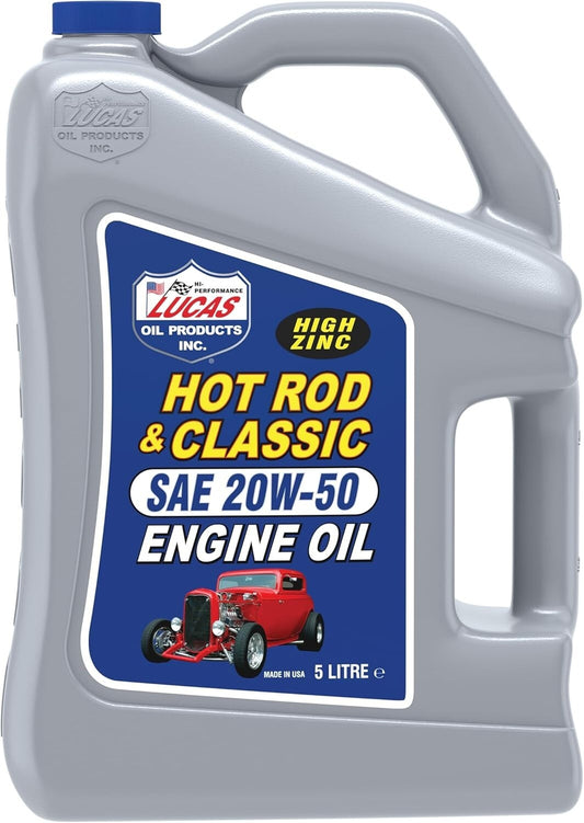 High-Performance 3-Pack 20W-50 Petroleum Oil - 5 Qt Jugs, Max Engine Protection