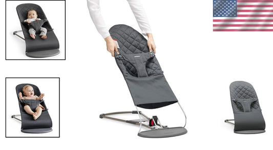 Soft Cotton Fabric Seat for BabyBjorn Bouncer Bliss & Balance - Machine Washable