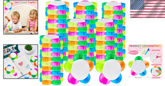 200-Piece Floral Highlighters Set: 5-in-1 Colorful Stationery for School & Art