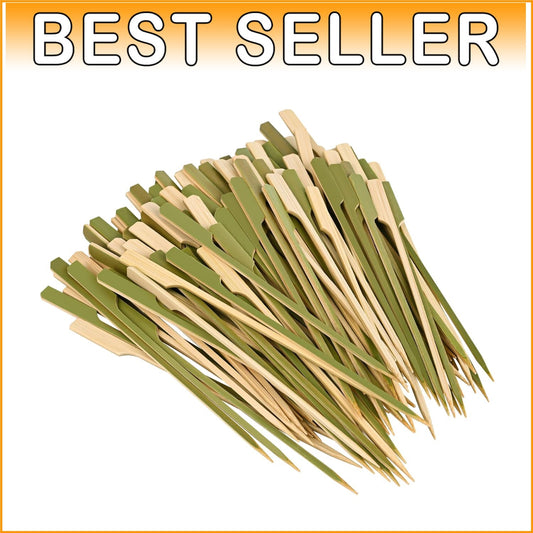 1000 Count Biodegradable Bamboo Skewers - 6 Inch Picks for Stunning Appetizers