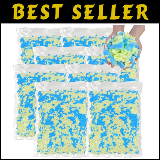 Soft and Safe 40LBS Memory Foam Bean Bag Refill - Ideal for Indoor and Outdoor