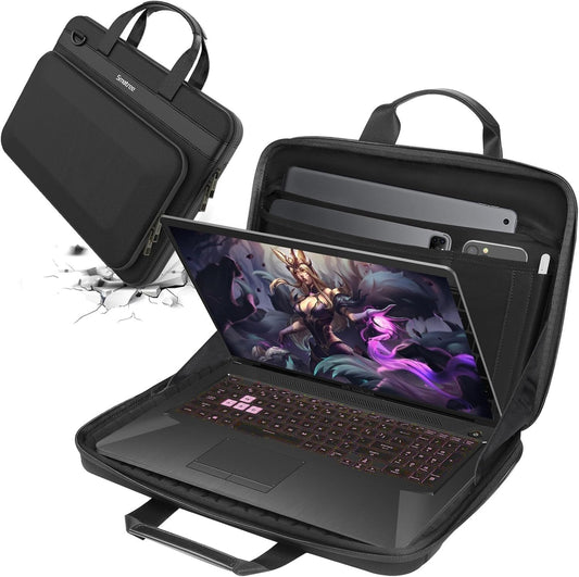 Water-Resistant Hard Case for ASUS ROG Strix 18'' Gaming Laptop with Storage