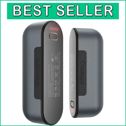 Portable Electric Hand Warmers with 4 Heat Levels - Ideal for Golf & Camping