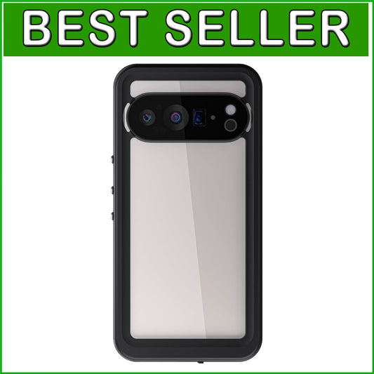 Clear Nautical Waterproof Case with Built-in Protector for Google Pixel 9 Pro