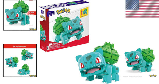 355-Piece Buildable Bulbasaur Action Figure - Perfect Gift for Pokémon Fans