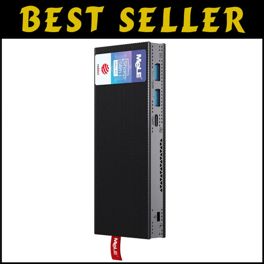 Compact Fanless Mini PC Stick Pro - 4K Dual Display, WiFi 5, Ideal for Office