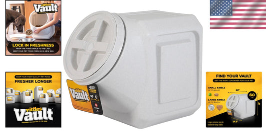 Durable Stackable Pet Food Container - Sealed Dog Food Storage for Freshness