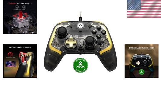 Enhanced Xbox Series X|S & PC Controller with RGB Lighting & Anti-Drift Joystick