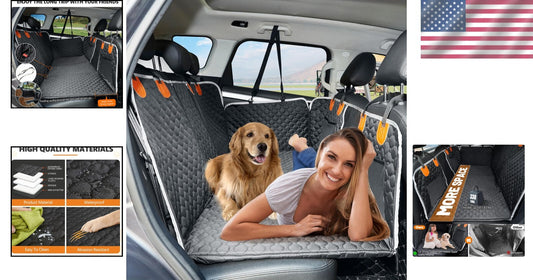 Universal Waterproof Dog Back Seat Cover for Cars & SUVs - Easy Clean & Comfort