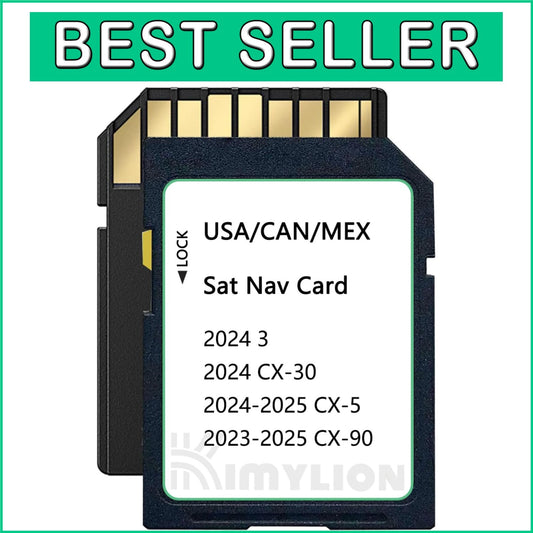 2024 GPS Navigation SD Card for CX-30, CX-5, CX-90 - Waterproof & Reliable