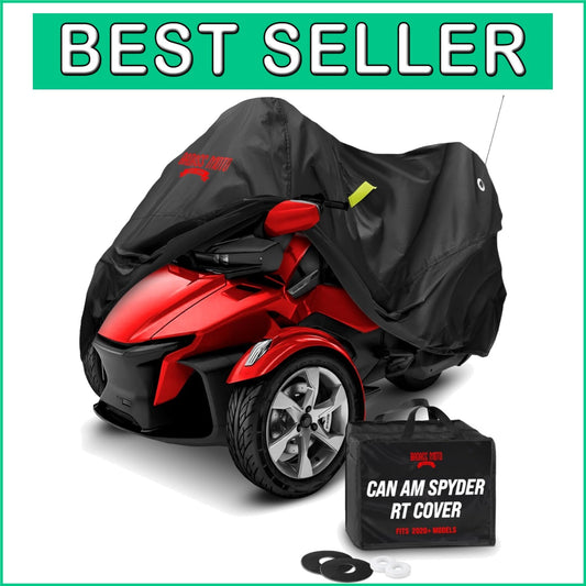 Premium Waterproof Spyder RT Limited Bike Cover with Windshield Protection