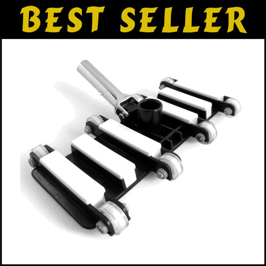 Ergonomic Pool Vacuum Head - Extra-Wide & Flexible for Ultimate Surface Cleaning