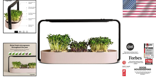 Indoor Hydroponic Microgreens Growing Kit - Eco-Friendly & Fast-Growing Solution