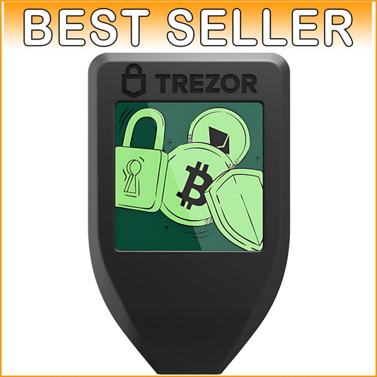 Advanced Bitcoin & Altcoin Hardware Wallet - Touchscreen Access & Top Security