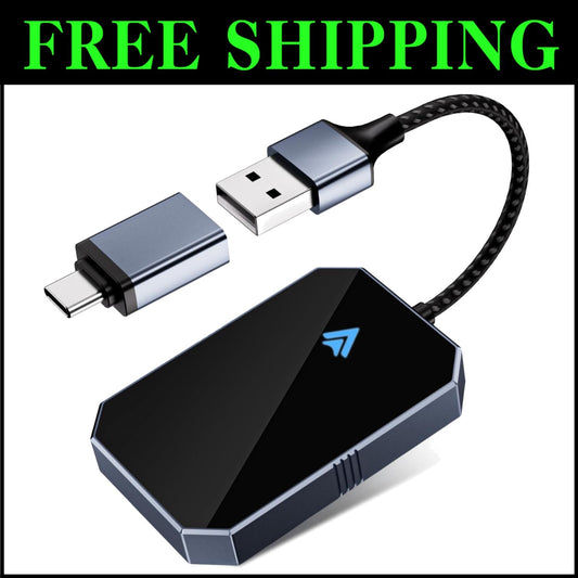 Wireless Android Auto Adapter: Transform Wired Control into Effortless Wireless