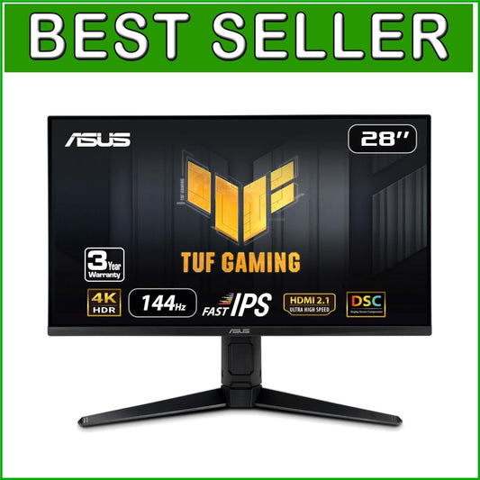 High-Performance 28-Inch UHD Gaming Monitor - 1ms Response & Eye Care Tech