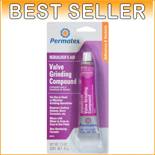 12 Pack Valve Grinding Compound, 1.5 oz - Ideal for Seating and Grinding Valves