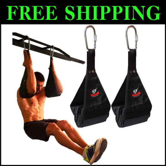 All-in-One Ab Sling Straps for Leg Raises – Unmatched Durability and Comfort