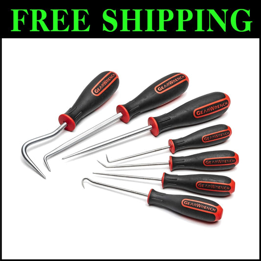 Automotive Specialty Hooks & Picks 7-Piece Set - Ergonomic, Durable & Waterproof