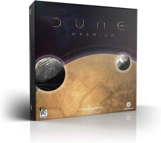 Dune: Imperium Board Game with Deck-Building Strategy & Film Inspiration
