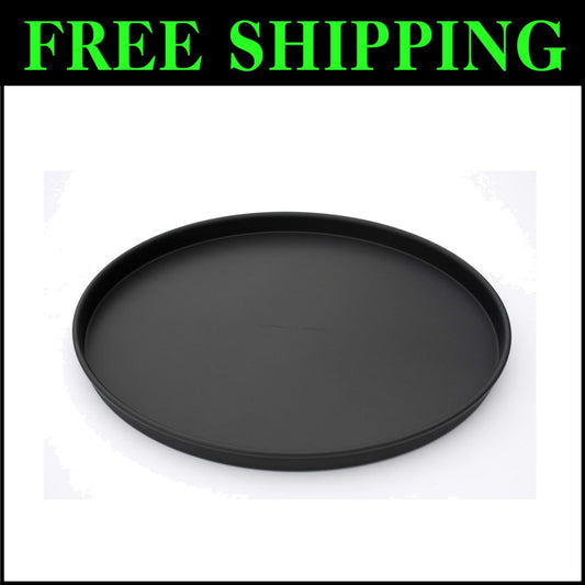 14x1 Inch Straight Sided Pizza Pan - Stick-Resistant Tuff-Kote & Heavy-Duty