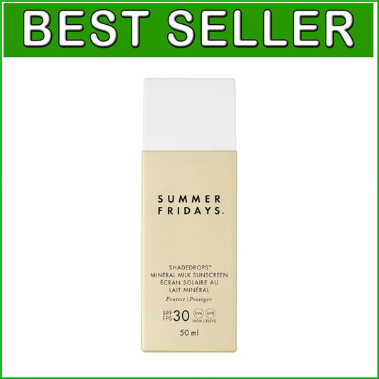 Broad Spectrum SPF 30 Mineral Milk Sunscreen with Zinc Oxide - Chamomile Scent