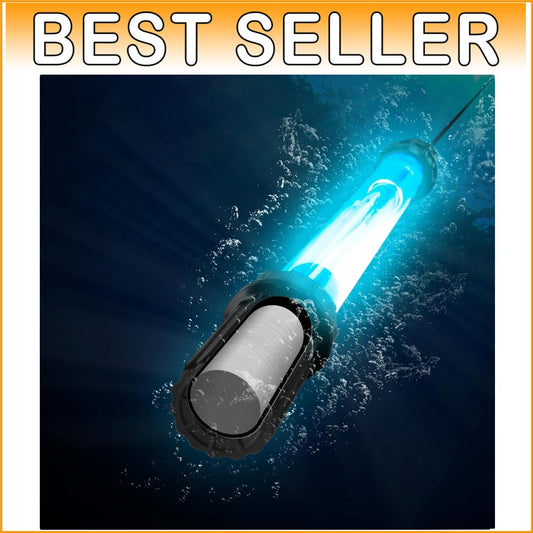 18W Aquarium UV-C Light for 100-1000 Gallon Aquatic Clarity & Algae Control