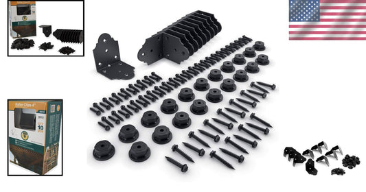 4-Pack Laredo Sunset Rafter Clips - Corrosion-Resistant Steel for All Projects