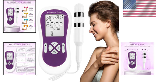 Compact Automatic Kegel Trainer for Women - Effective Incontinence Exerciser
