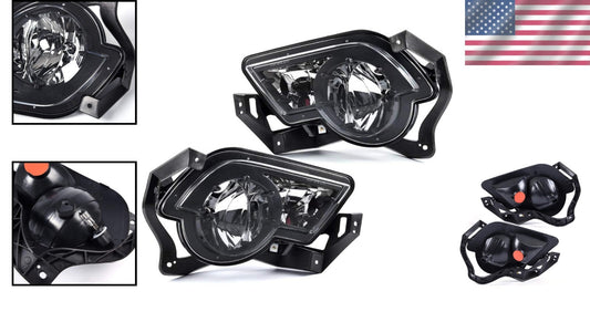High Visibility Halogen Fog Lights for 2003-2006 Avalanche - Chrome Finish