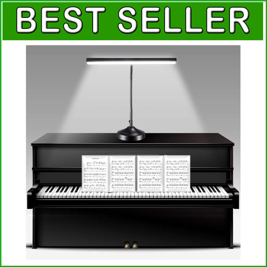 Adjustable LED Piano Light with 3 Modes & Flexible Arm for Grand/Upright Pianos