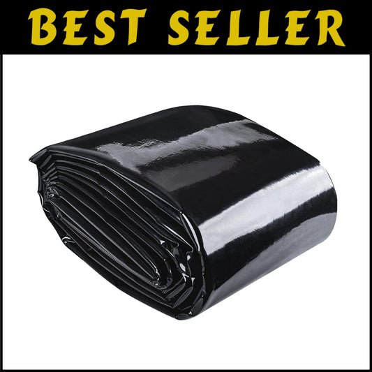 Durable 20 Mil Thickness Pond Liner - Easy Cutting for Koi Ponds and Waterfalls