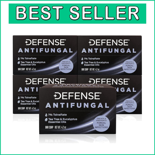 Tolnaftate Antifungal Bar Soap 5-Pack | Medicated Treatment for Skin Fungus