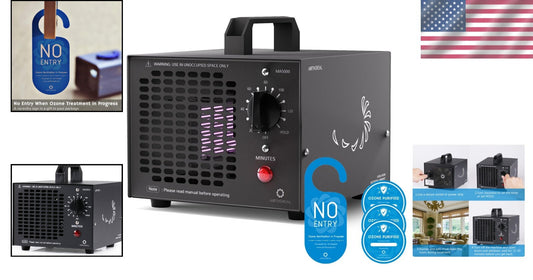Effortless Ozone Generator for Large Spaces – Ideal for Removing Musty Smells