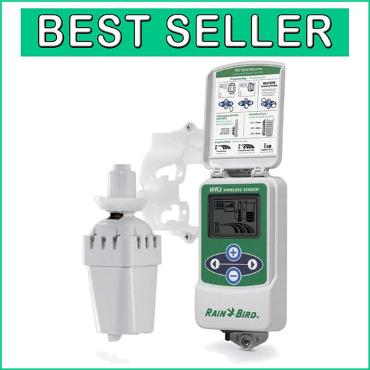 Water-Saving Wireless Rain/Freeze Sensor with Adjustable Settings & LCD Monitor