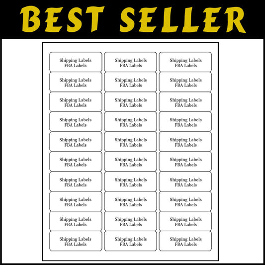 Polished Paper Address Labels, Pack of 15000, Ideal for Inkjet Printers