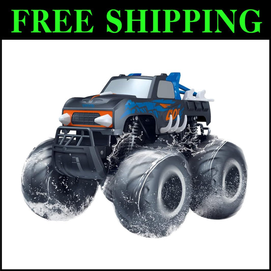 4WD Amphibious Remote Control Truck - Thrilling 1:16 Scale Toy for Kids