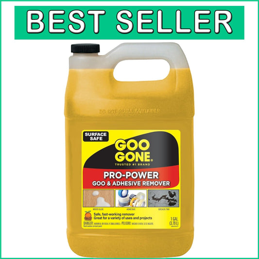 Professional Strength Adhesive Remover - 128 Oz Citrus Cleaner for Carpets