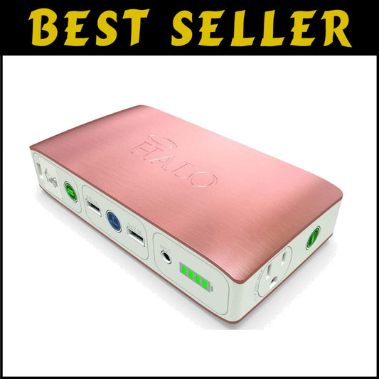 58.8Wh Portable Car Jump Starter with USB Power Bank & AC Outlet - ETL Listed