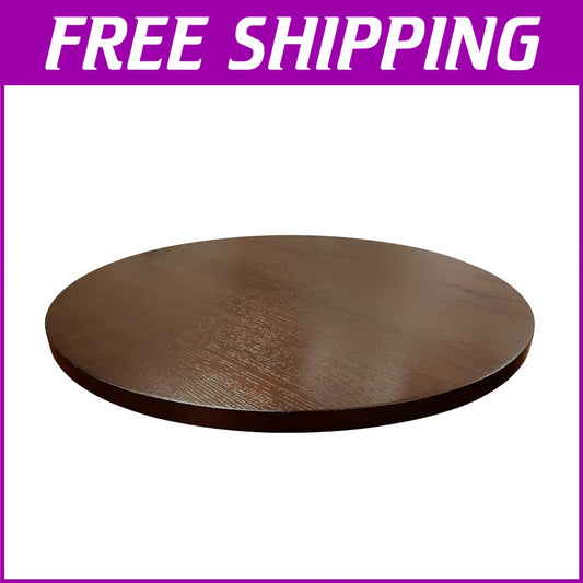 Durable 21-Inch Lazy Susan in Espresso - Perfect for Dining Room Elegance