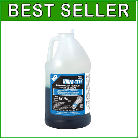 1 Liter Medium Strength Removable Threadlocker - Secure and Versatile Fastening