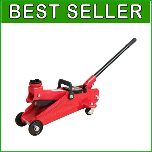 2 Ton Hydraulic Floor Jack - Compact Design for Easy Storage and Maneuverability