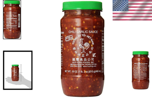 Flavorful Chili Garlic Sauce - 1.12lb, 12-Pack for Cooking Enthusiasts