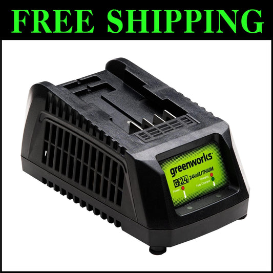G24 24V Lithium-Ion Battery Charger - Perfect for Tools, Lightweight Design