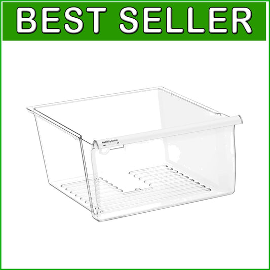 Fits WP Models: Quality Crisper Bin Drawer Replacement with Humidity Control