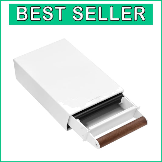 Epreo Knock Box: Coffee Knocker Drawer with Walnut Handle & Stainless Steel