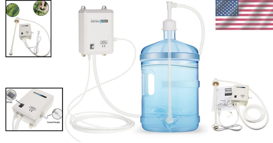 Electric 5-Gallon Water Pump System - Quiet Wall-Mounted Dispensing Solution